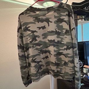 Camo sweater